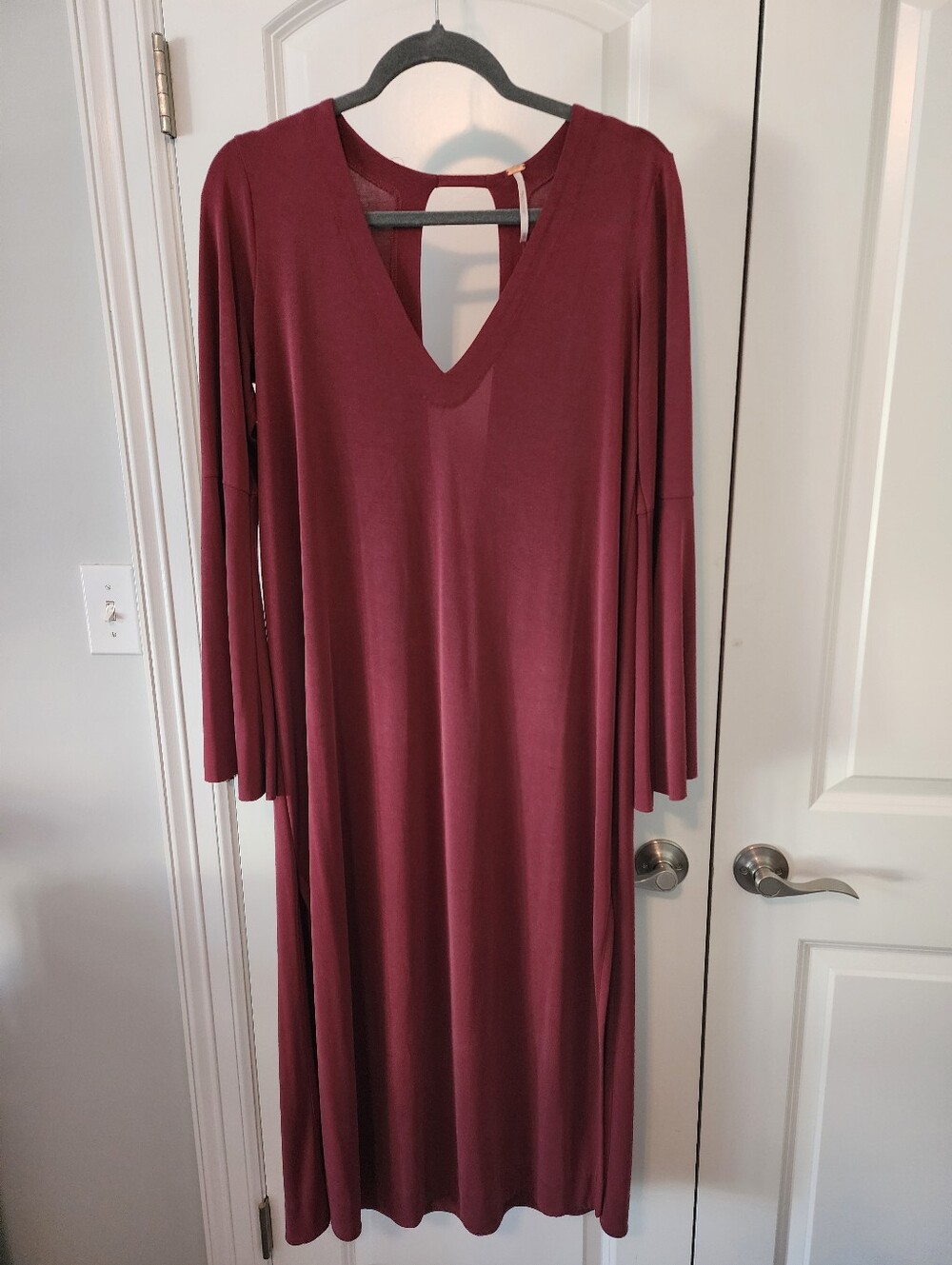 Free People Burgandy Dress
